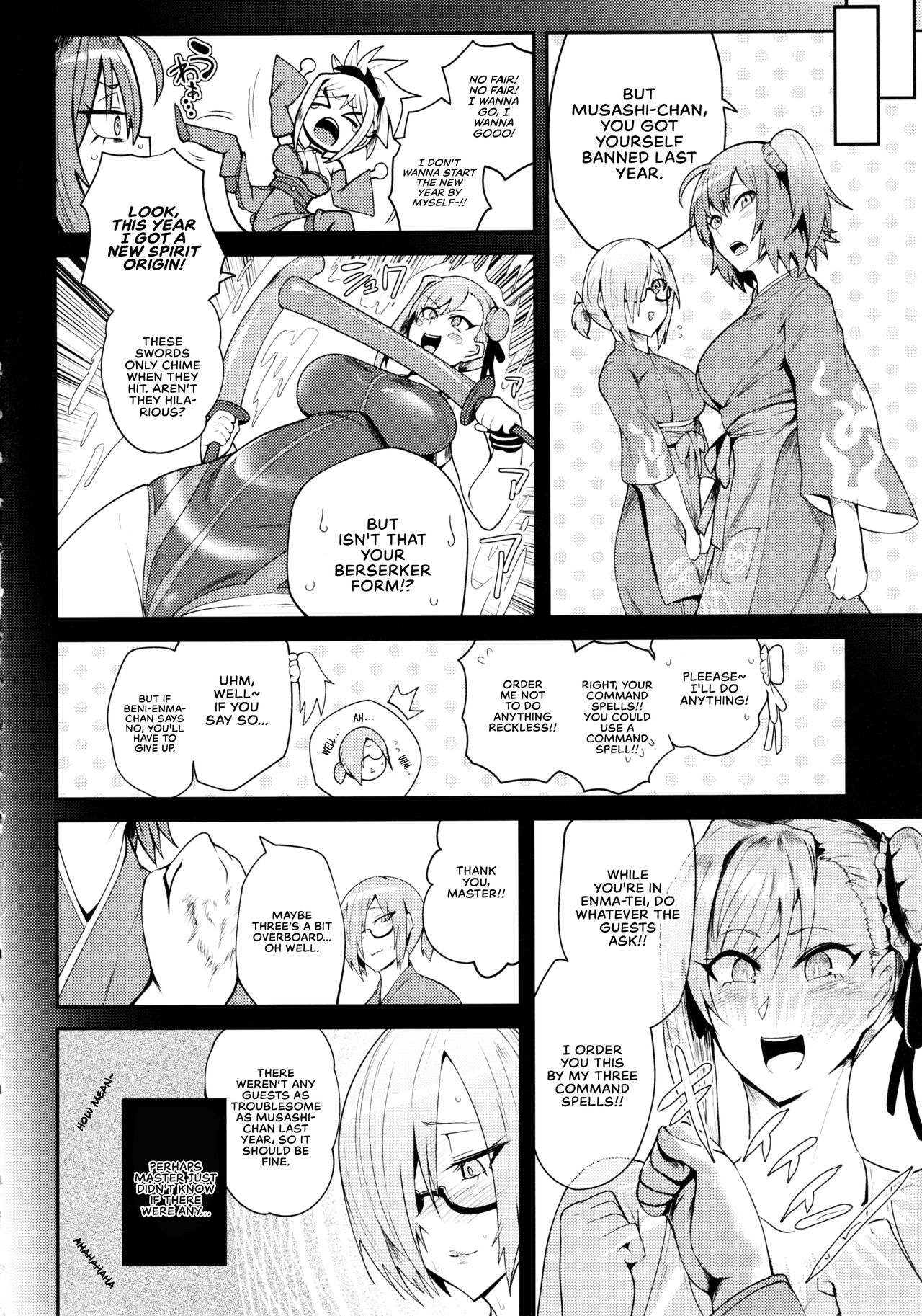 Soukaikoraku Fukujuugeki | Exhilarating Vacation Submission Play page 4 full