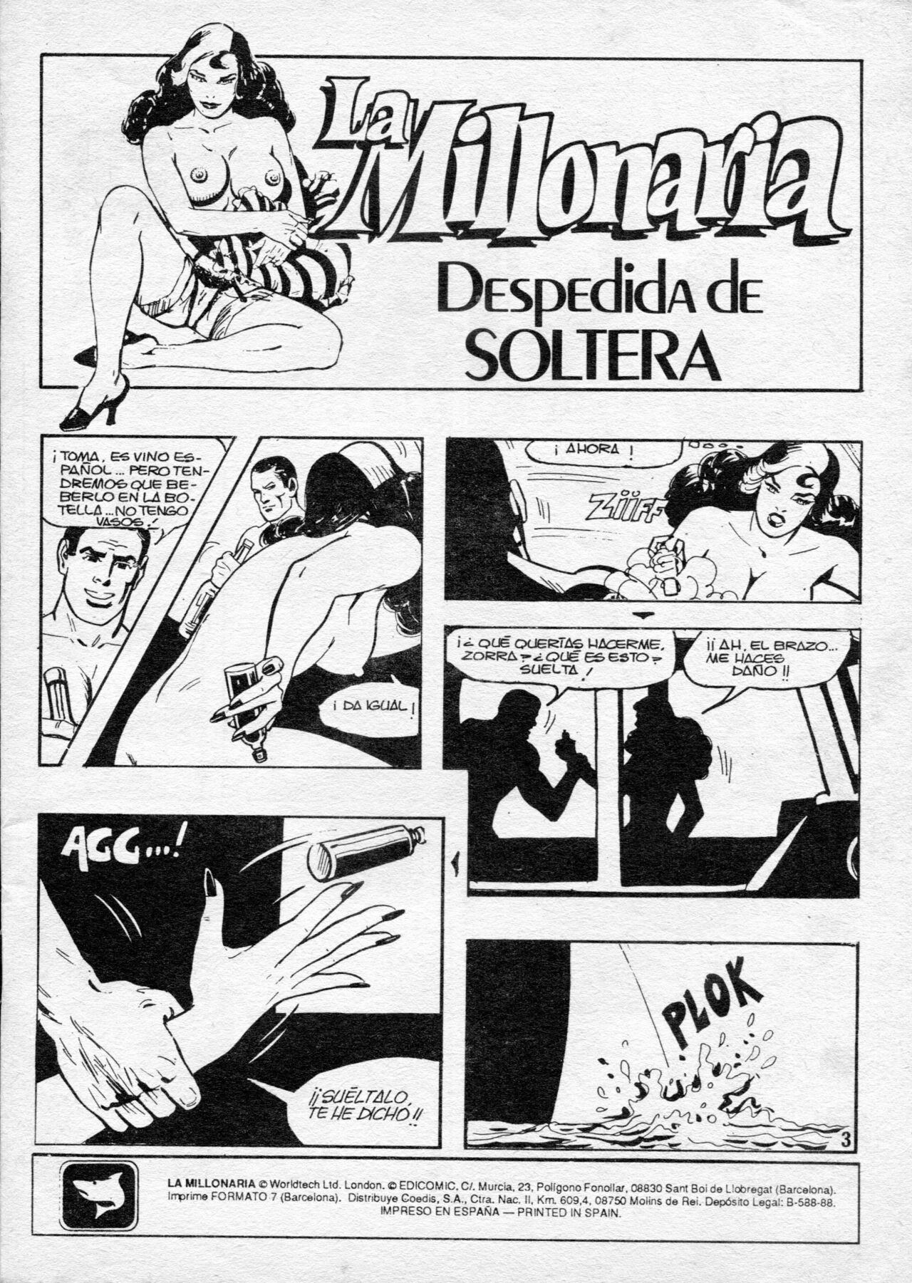 La Millonaria 032 - Despedida de soltera page 3 full