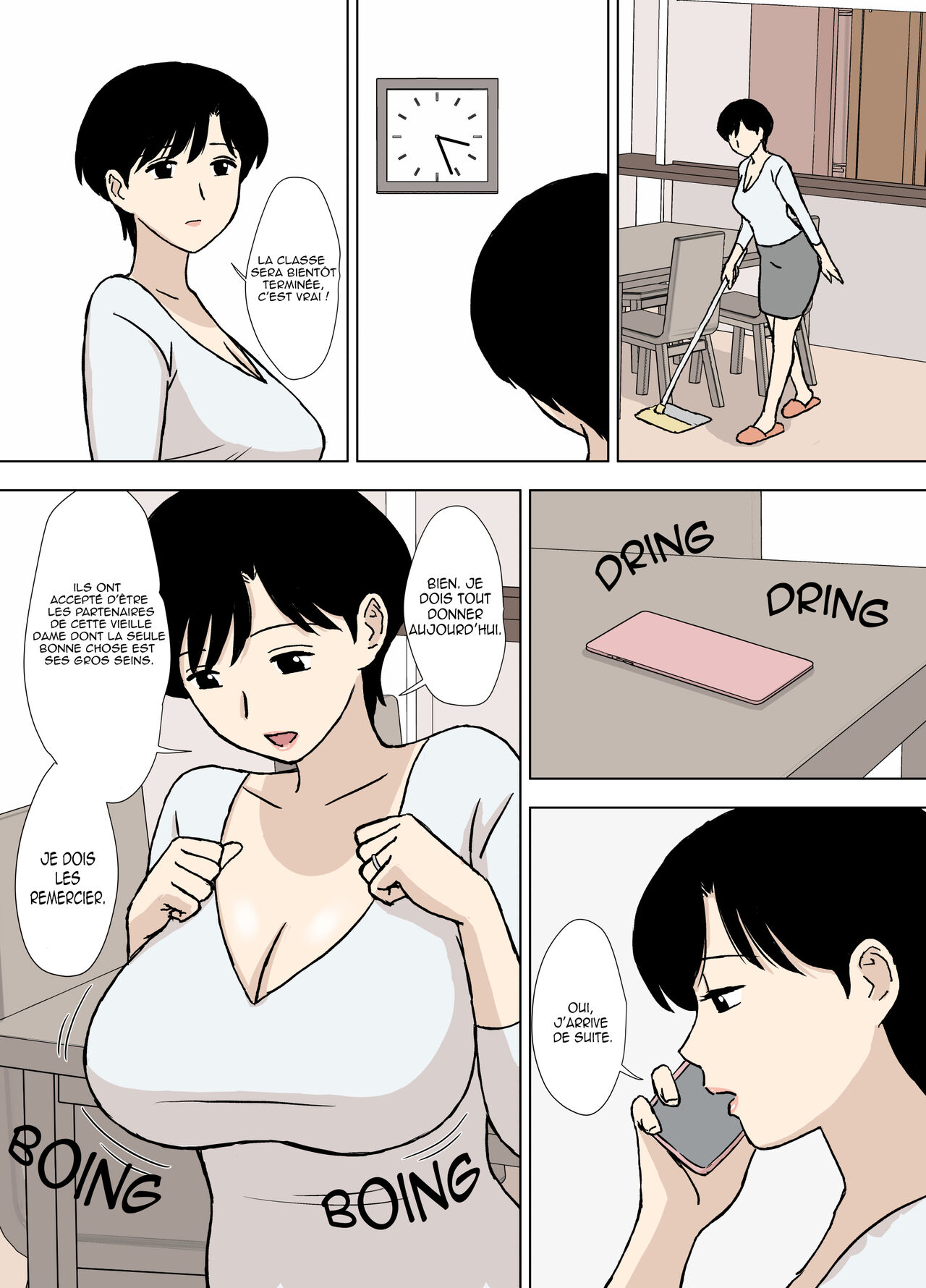 Mama to Ero Neri 2 ~Ikumi-san no Ero Neri Shuugyou~Entrainement Sexuel Avec Maman Part.2 page 10 full