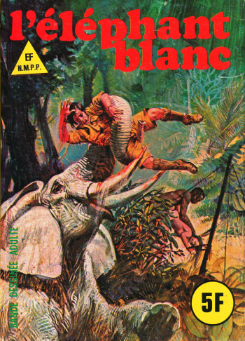Série Jaune 048 - L'éléphant blanc cover