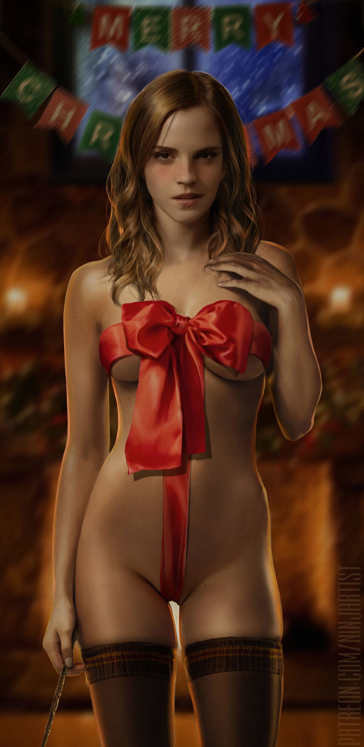 Christmas Hermione page 1 full