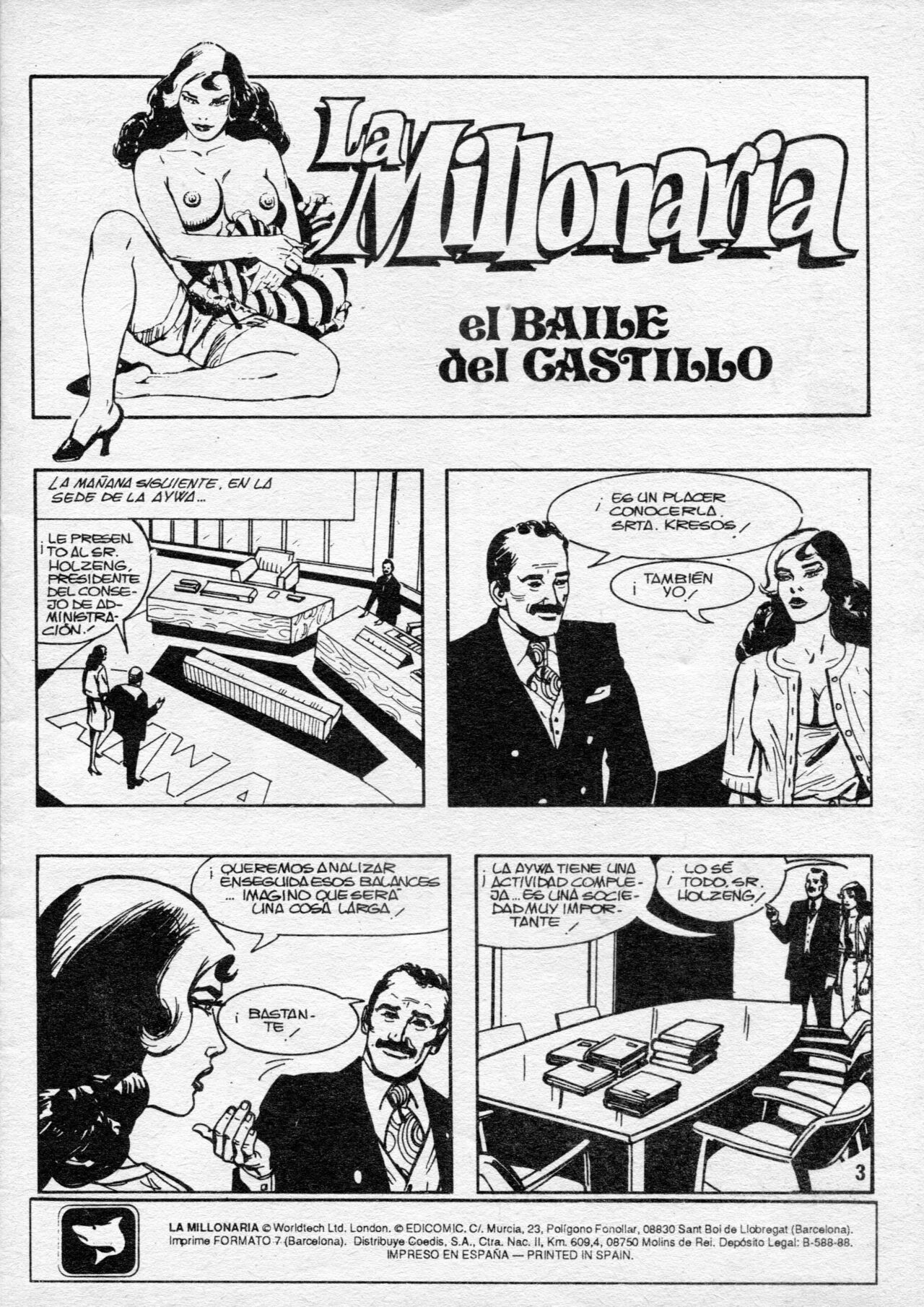 La Millonaria 29 - El Baile del castillo page 3 full