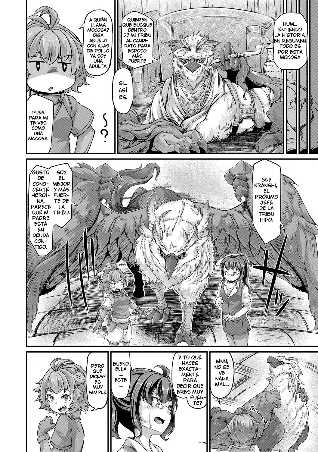 Fukkou!? Ishu Kouhai -Mazoku to Ningen no Kyousei Jidai- 7-wa page 6 full