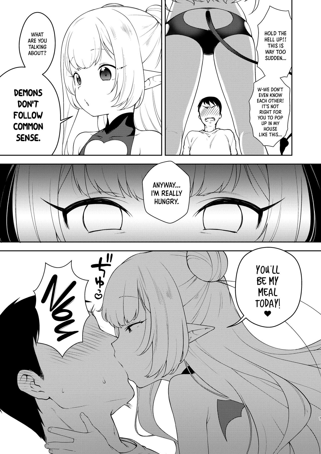Chibi Succu Shiko Life | A Life of Getting Jerked Off by a Tiny Succubus page 6 full