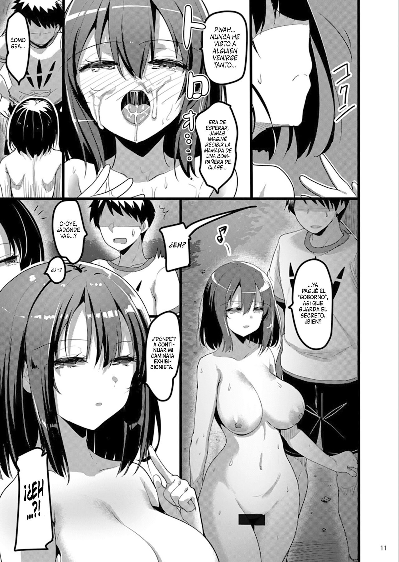 Ecchi na Onna ga Iru to Uwasa no Kouen ni Classmate ga Dete Kita Hanashi. | La Historia de una Chica Lasciva que Apareció en el Parque y Resultó ser mi Compañera de Clase page 10 full