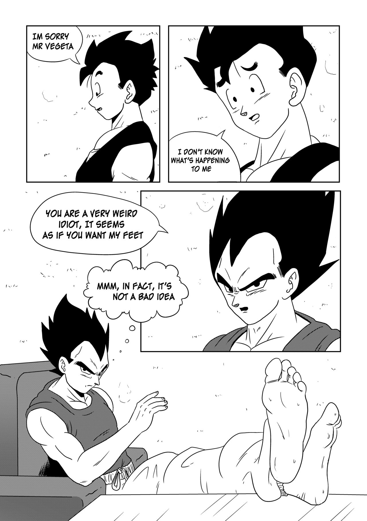 Vegeta - The paradise in his feet page 10 full