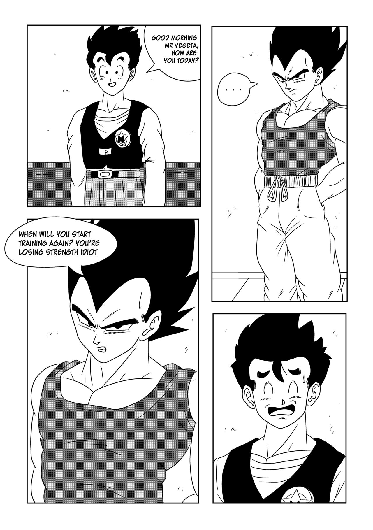 Vegeta - The paradise in his feet page 4 full