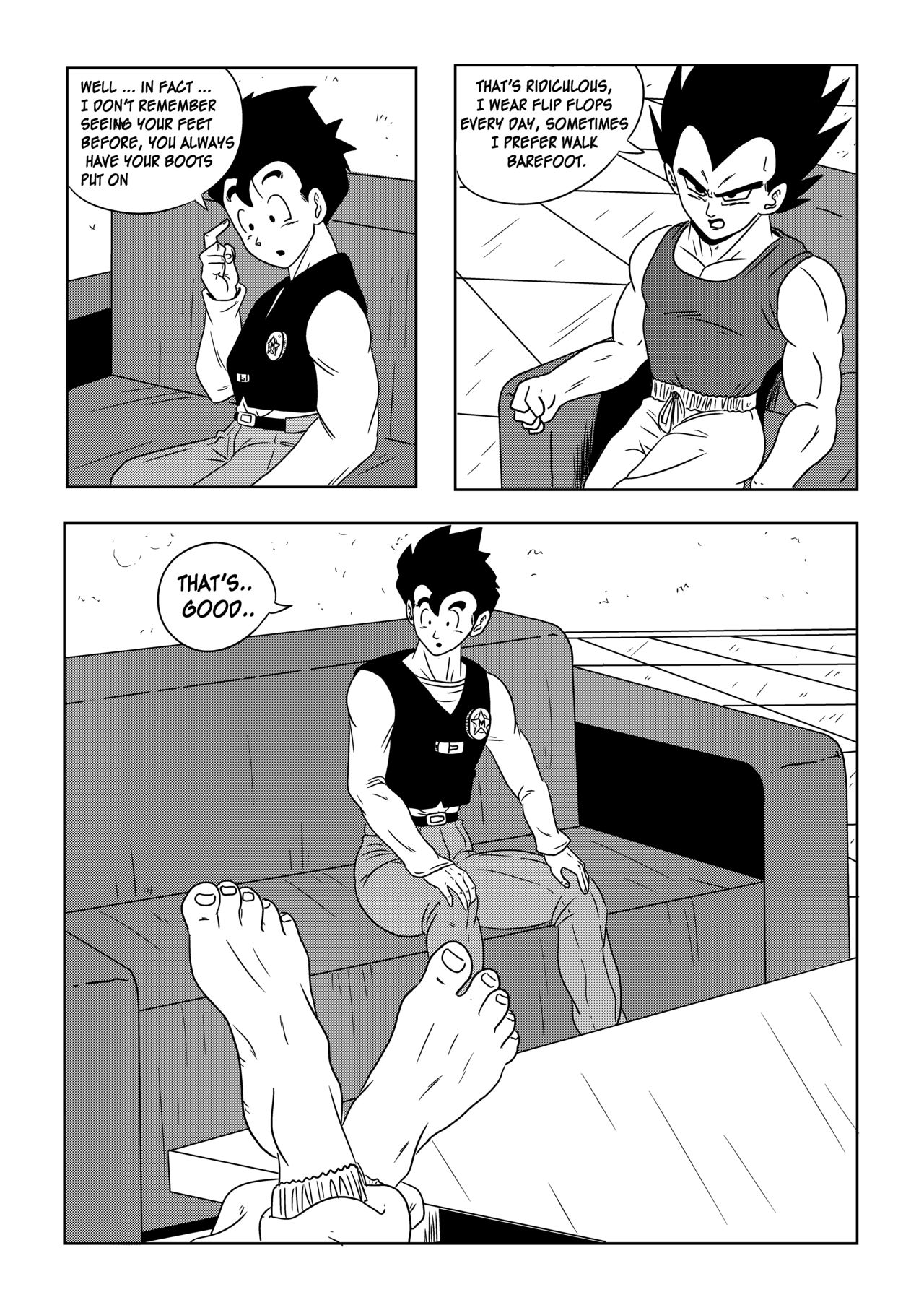 Vegeta - The paradise in his feet page 8 full