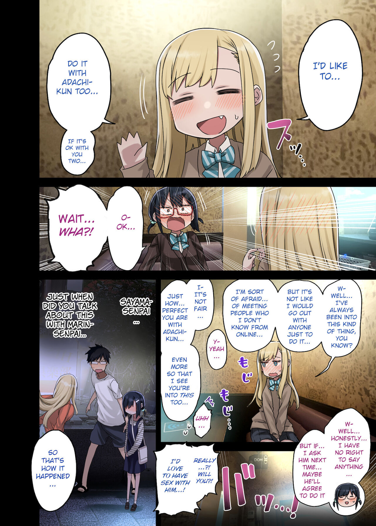 Zokuzoku Yarasetekureru Senpai page 6 full