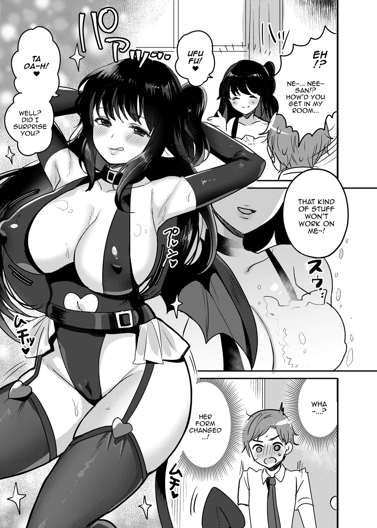 OneSuccu ~Onee-chan wa Dosukebe Succubus~ | OneSuccu ~Onee-chan Is a Lewd Succubus~ page 4 full