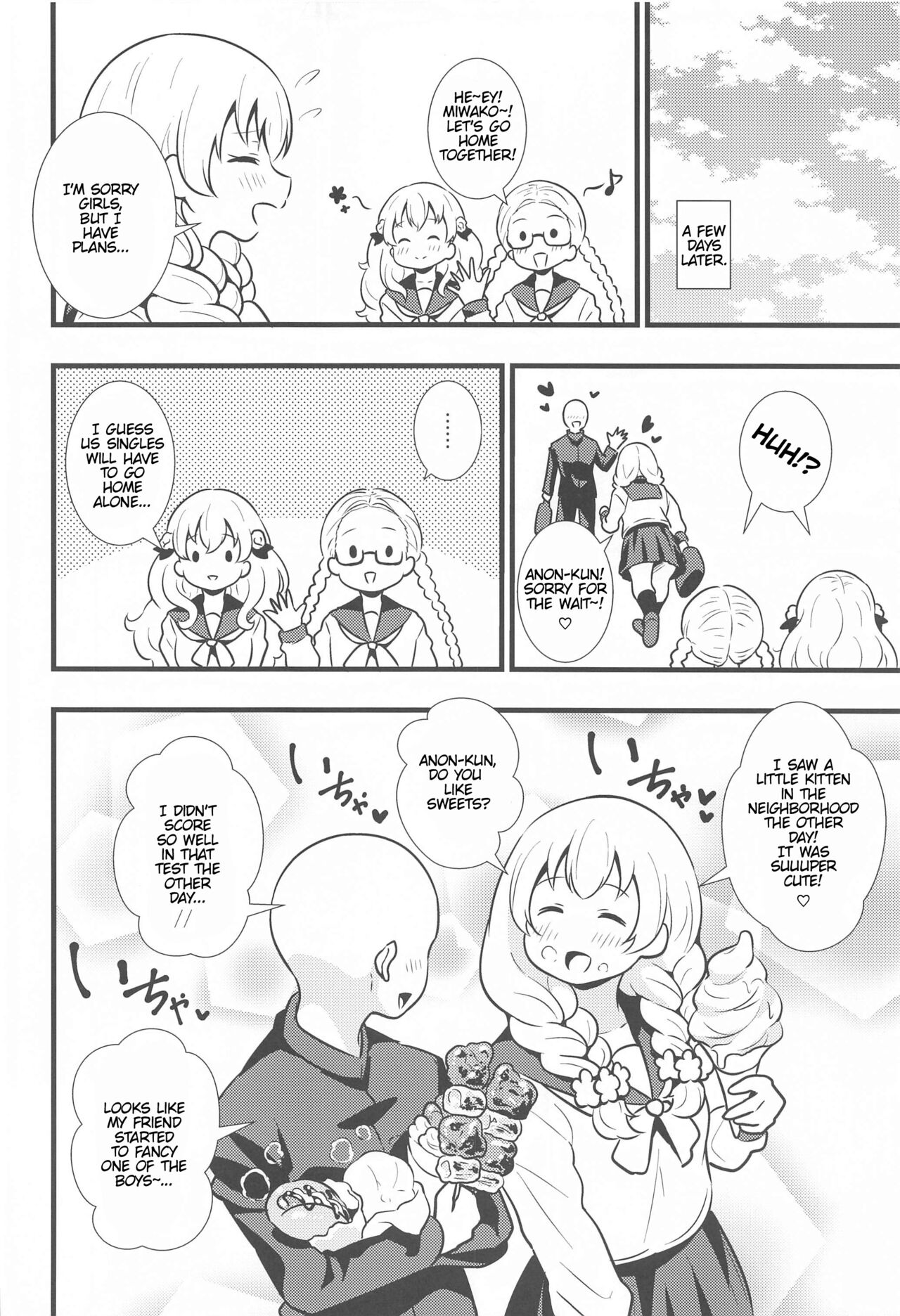 Buttokute mo Oshi ni wa Yowai Miwa-chan page 3 full