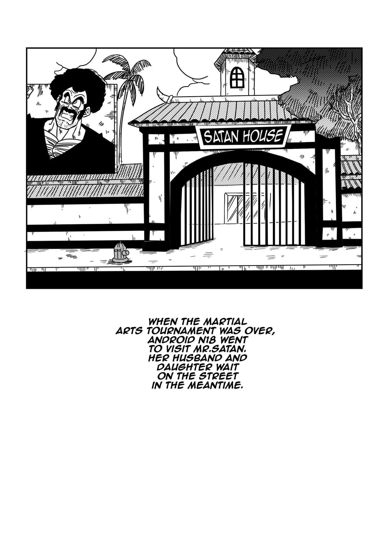 Mr. Satan vs Android N18 page 2 full