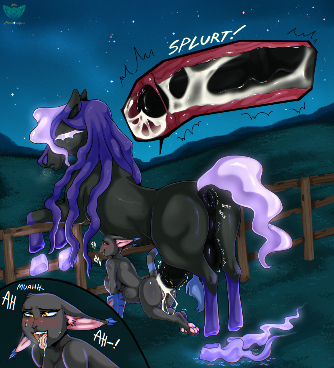 Phantom Horse of the Night page 1 full