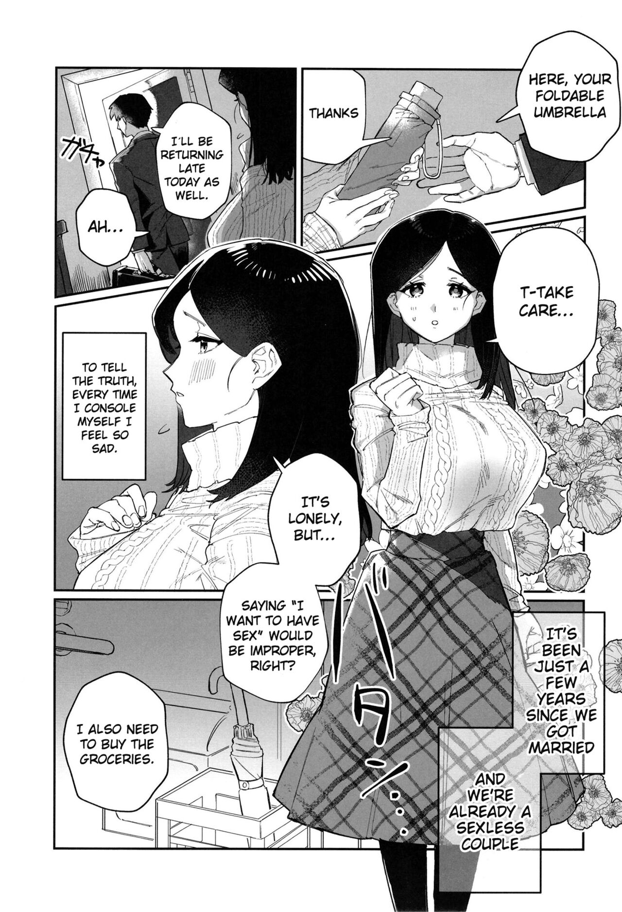 Haraguro Miseinen to Namahame Shi Chau Kyonyu Hitodzuma | A Big Breasted Wife Having Raw Sex With a Handsome Young Man page 2 full