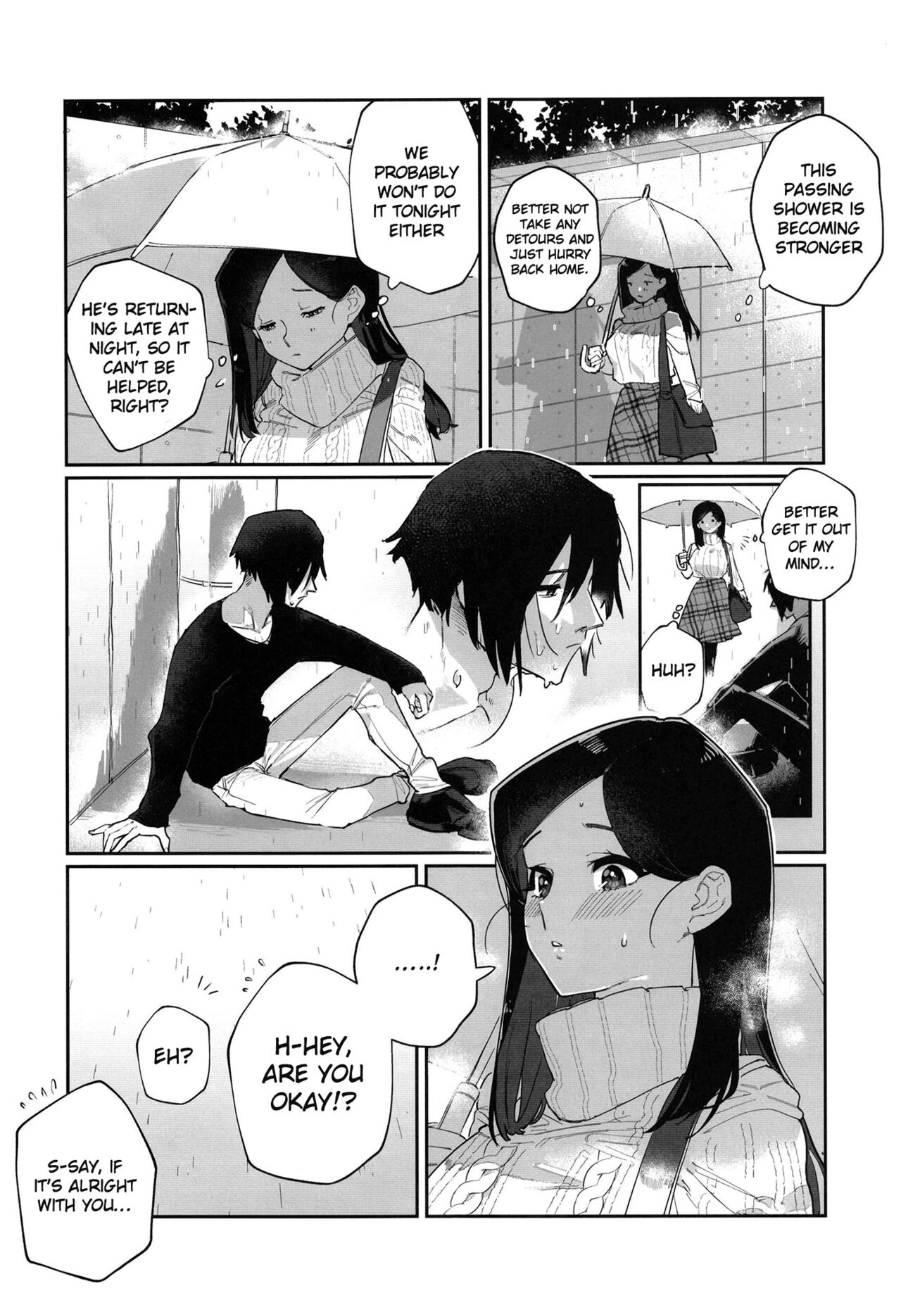 Haraguro Miseinen to Namahame Shi Chau Kyonyu Hitodzuma | A Big Breasted Wife Having Raw Sex With a Handsome Young Man page 3 full