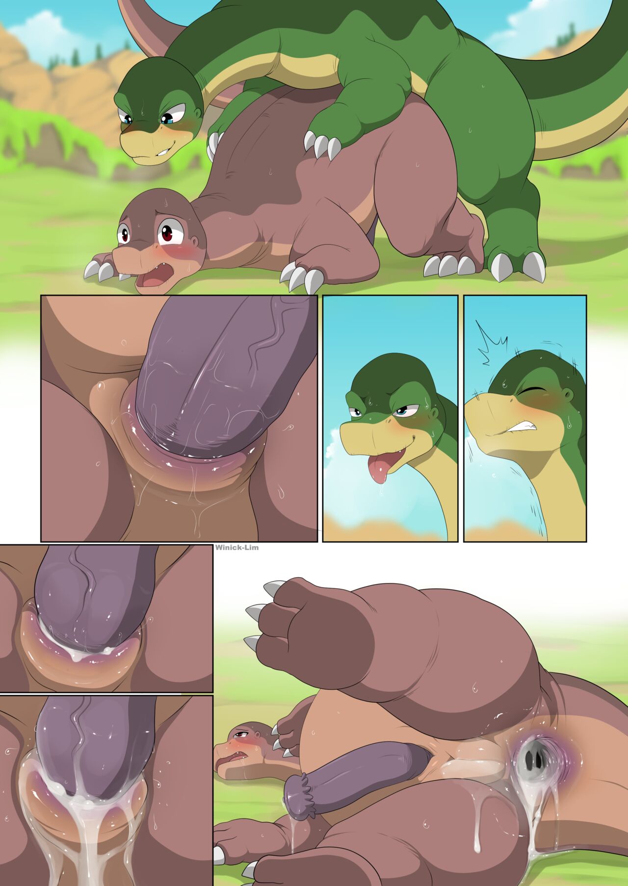 Winick-lim - Land Before Time Comics page 2 full