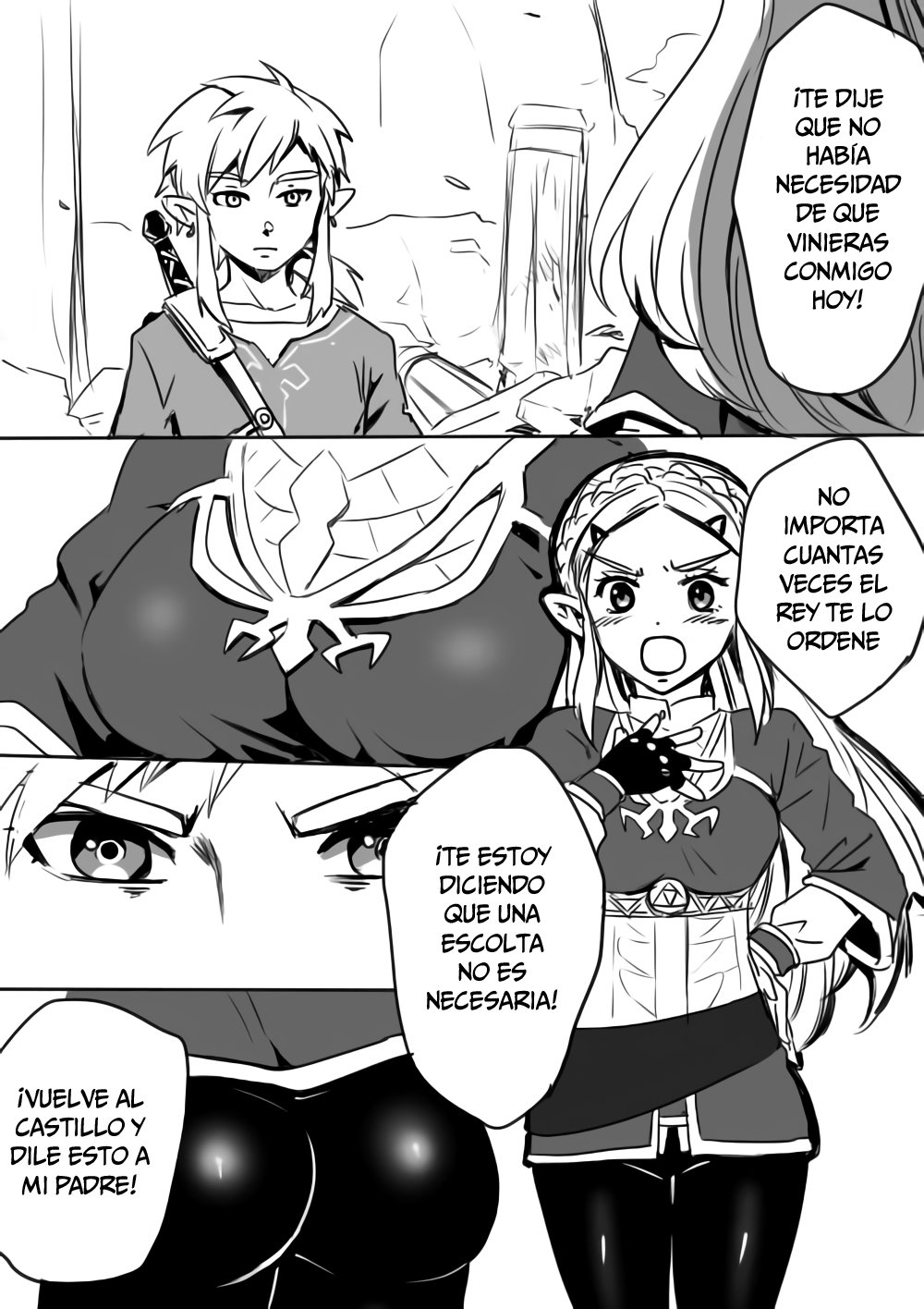 Link to Zelda no Shoshinsha ni Yasashii Sex Nyuumon | Introduccion Al Sexo Para Principiantes de Link y Zelda page 2 full