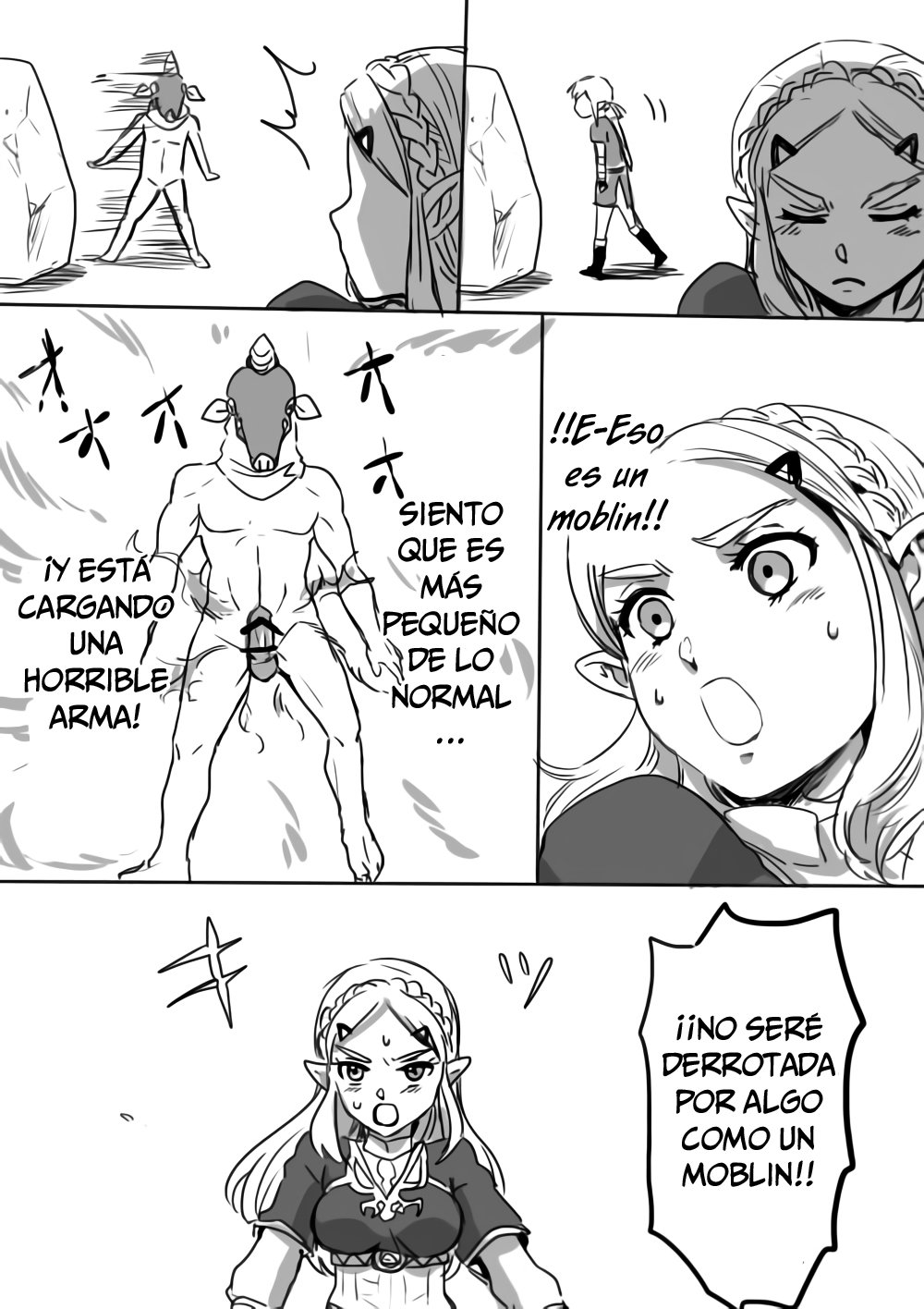 Link to Zelda no Shoshinsha ni Yasashii Sex Nyuumon | Introduccion Al Sexo Para Principiantes de Link y Zelda page 4 full