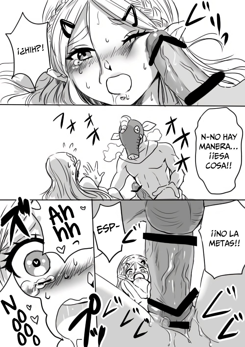 Link to Zelda no Shoshinsha ni Yasashii Sex Nyuumon | Introduccion Al Sexo Para Principiantes de Link y Zelda page 9 full