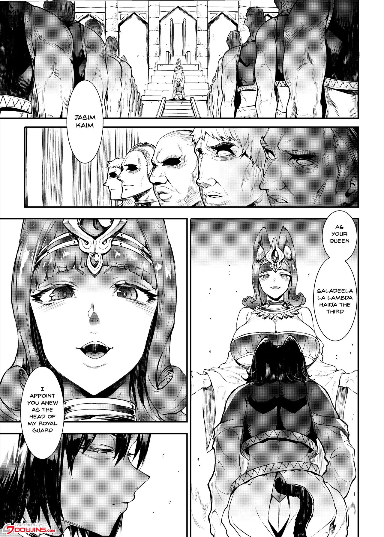 Futanari Kenbushi Jasim 2 | Futanari Sword Dancer Jasim - Part 2 page 4 full