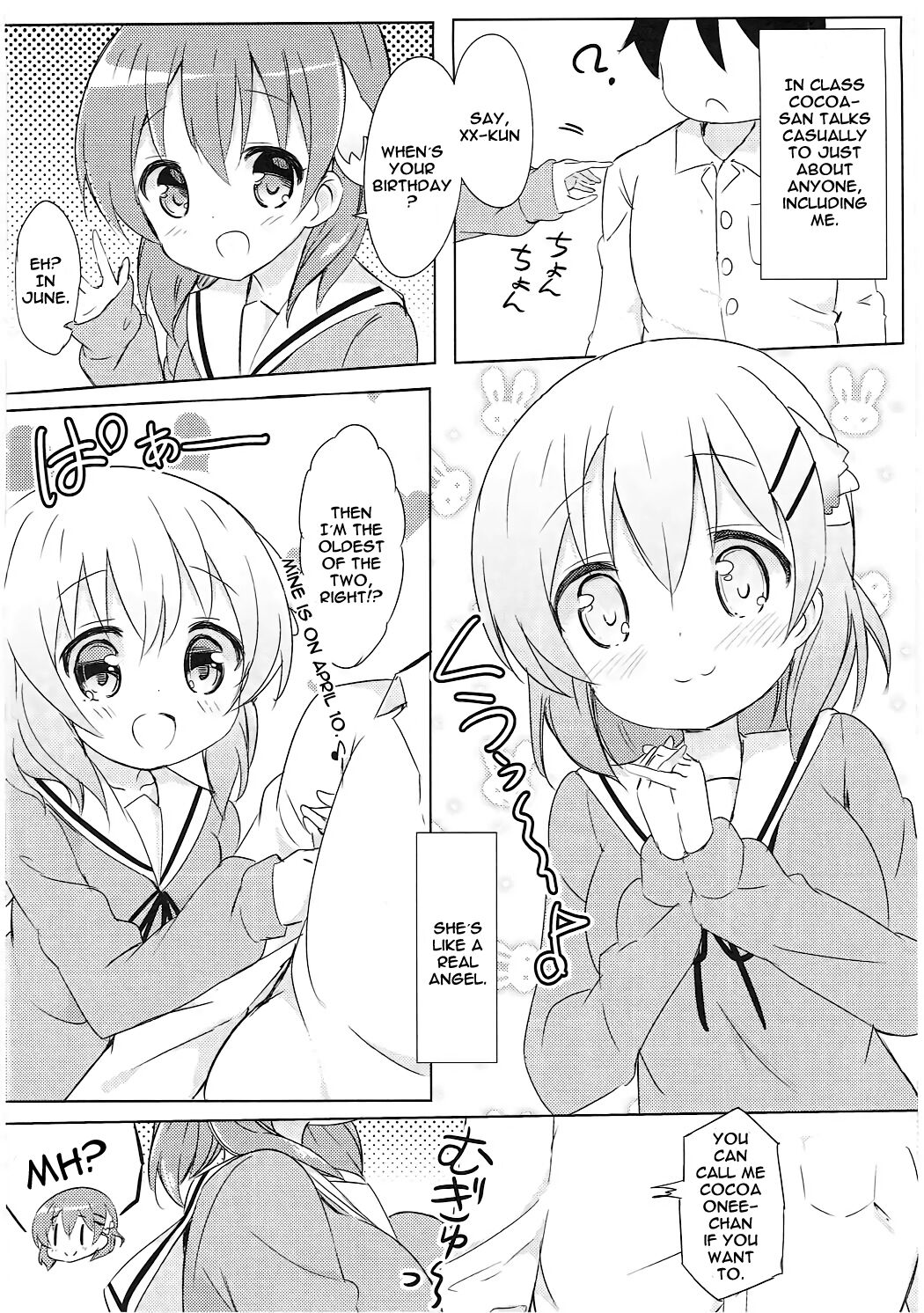 Kokoa Onee-chan to Otonari no Seki | Kokoa Onee-chan Is In The Seat Next To Me page 3 full