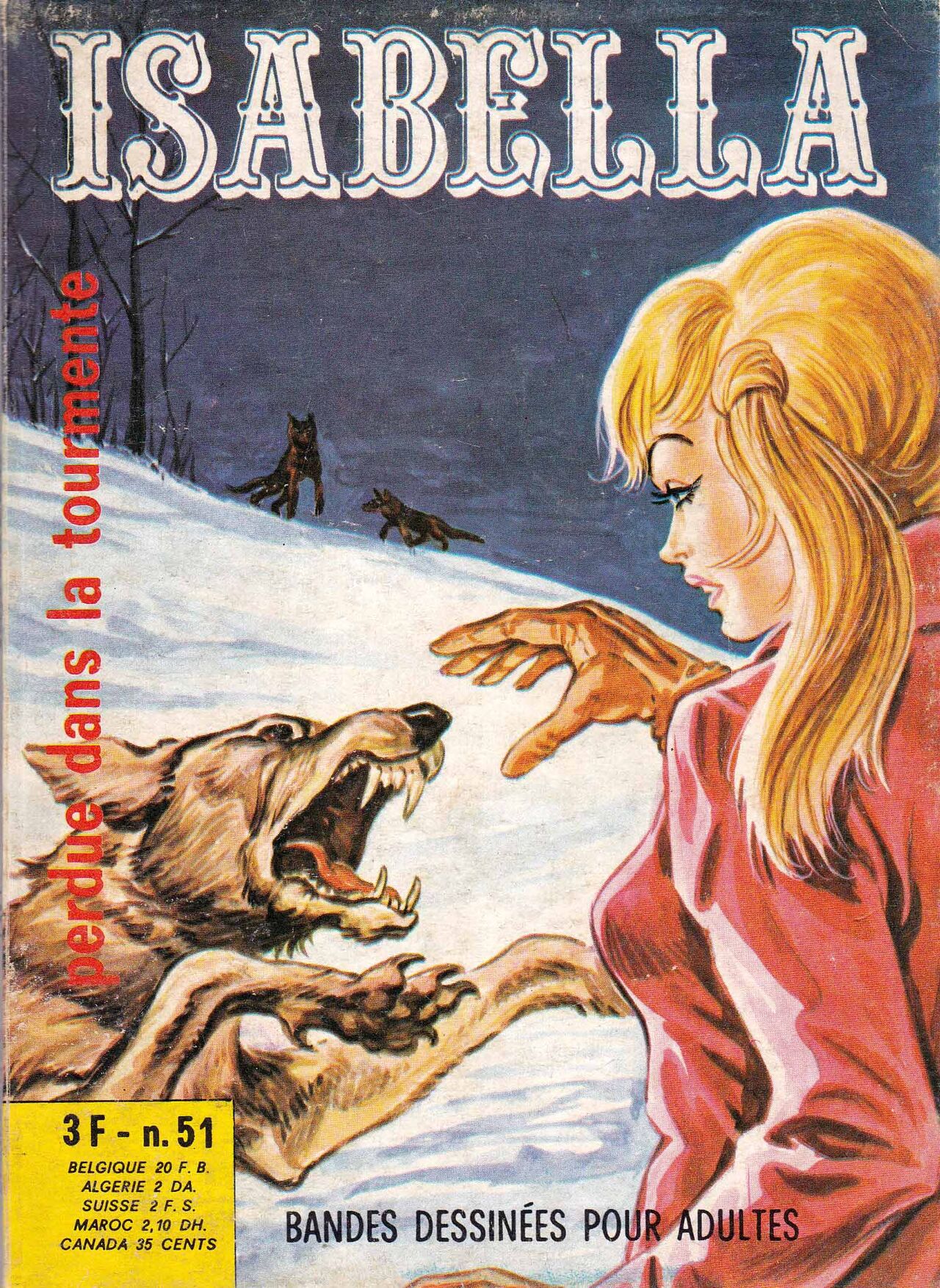 Isabella 051 - Perdue dans la tourmente page 1 full