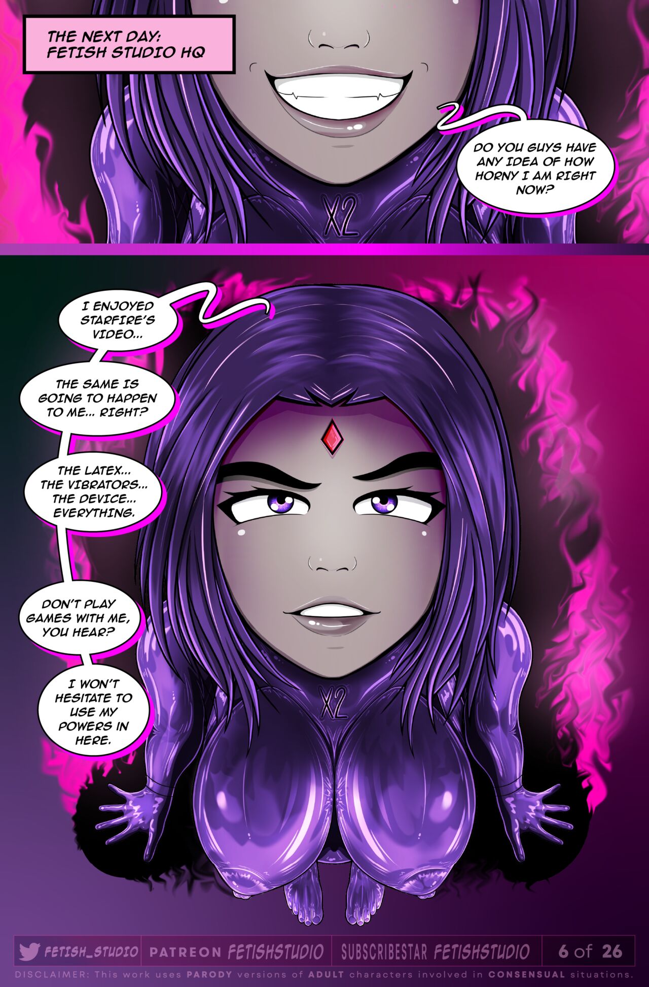 RAVEN レイブン LATEX CONSENSUAL DRONE page 7 full
