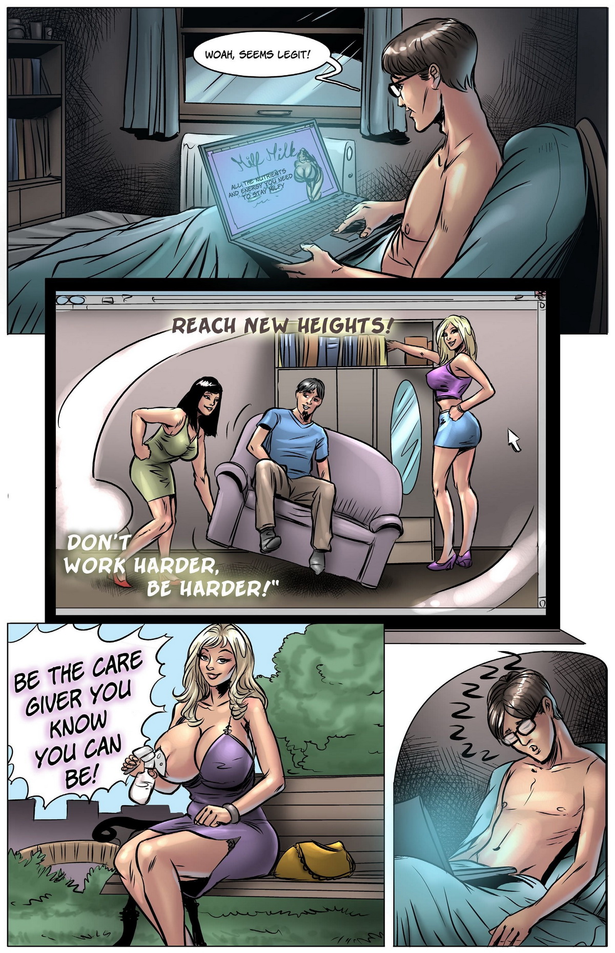 BotComics - Milf Milk page 3 full