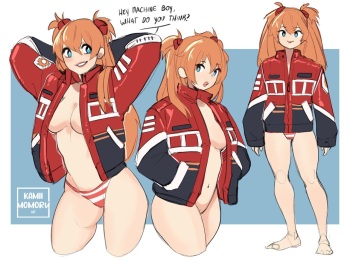 Rex x Asuka cover