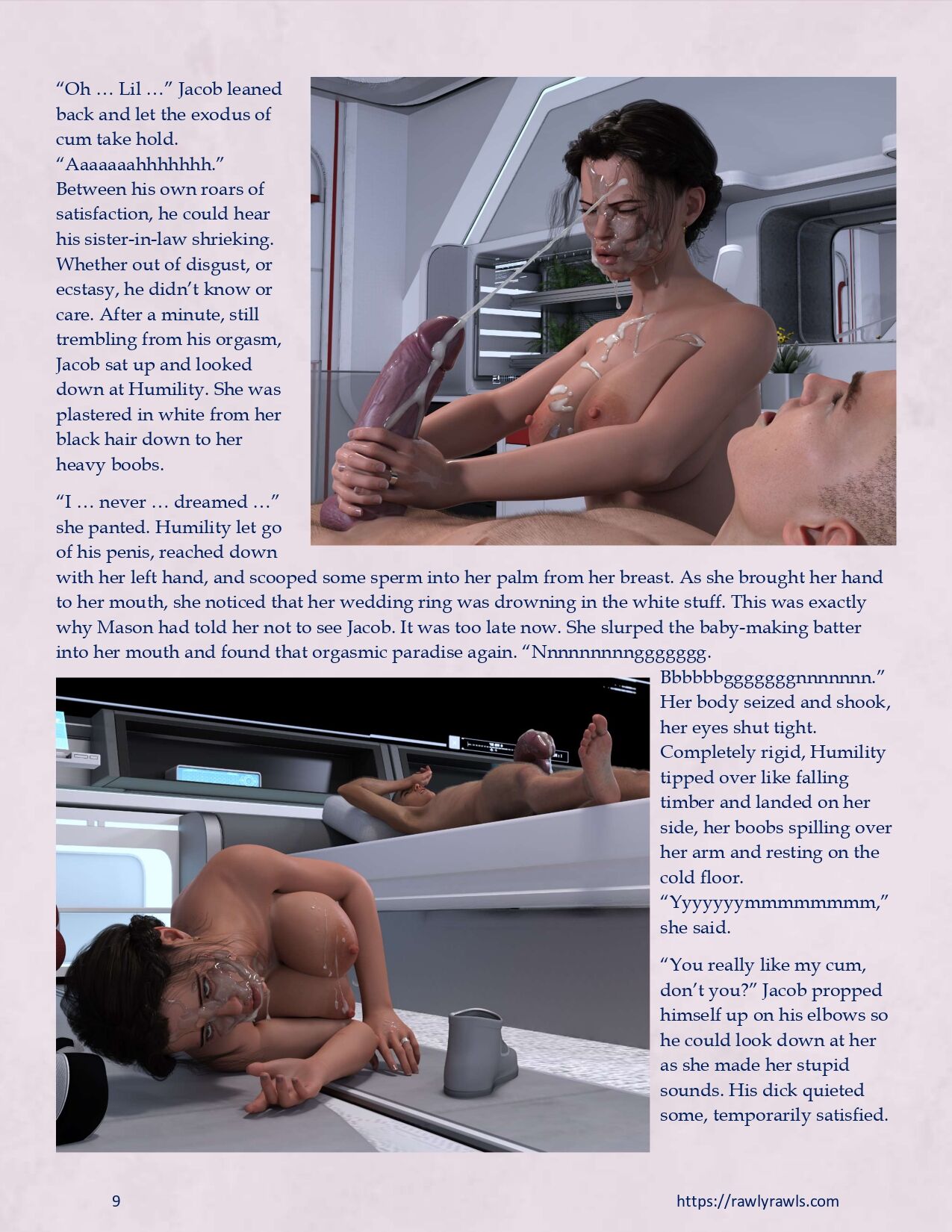 Mothership Wilderness Chapter 6: Rawly Rawls Fiction page 9 full