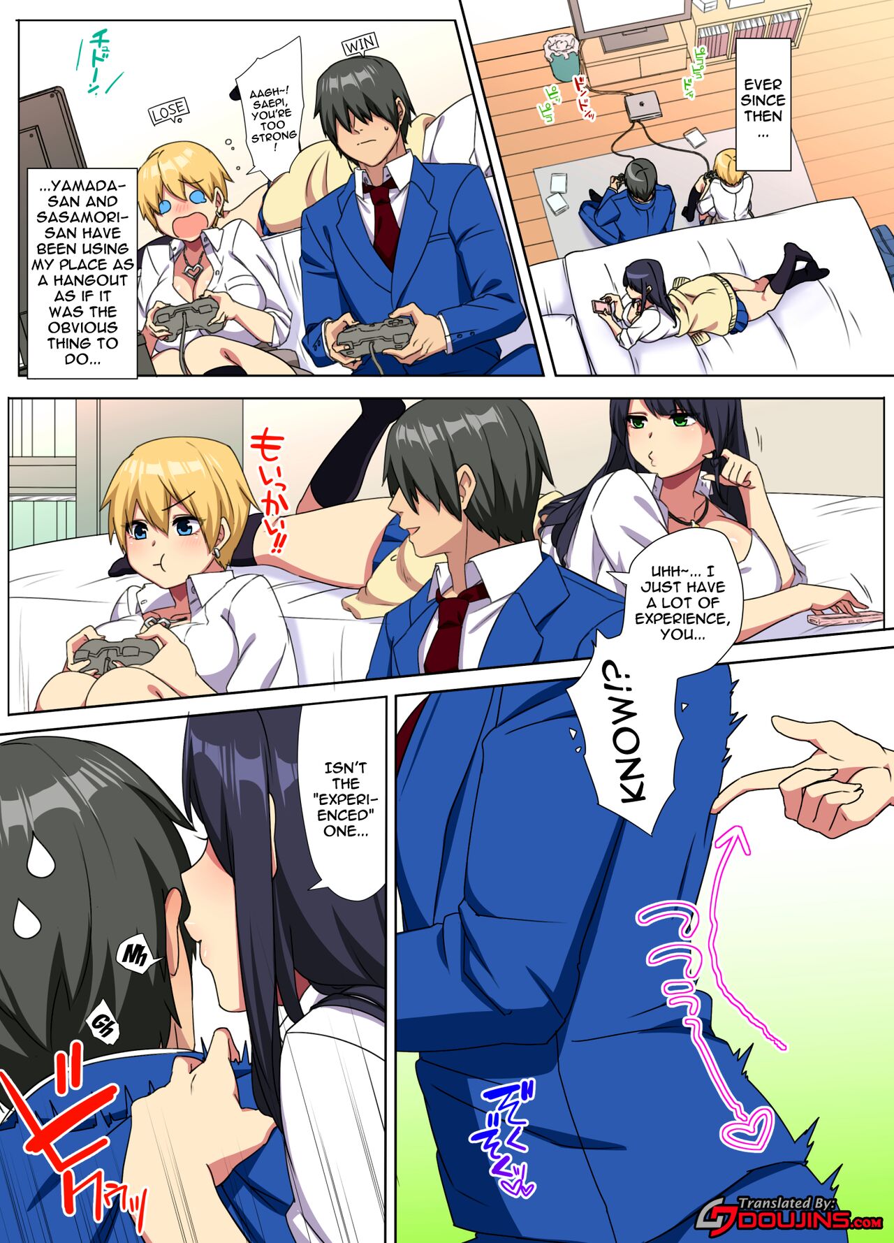 Ore no Dekachin ga Bakunyuu Bitch Gal-tachi ni Sakusei Saremakuru!! 2 | My Big Cock Is Getting Squeezed By Huge Breasted Bitch Gals!! 2 page 3 full