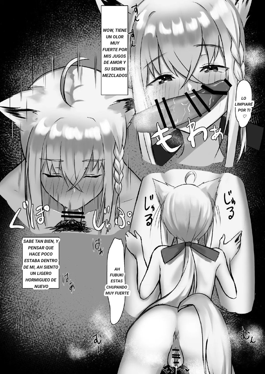 Shirakami Fubuki-chan ga Kareshi to Icha Love Suru Manga desu | A Manga Where Shirakami Fubuki is Lovey-Dovey With Her Boyfriend page 5 full
