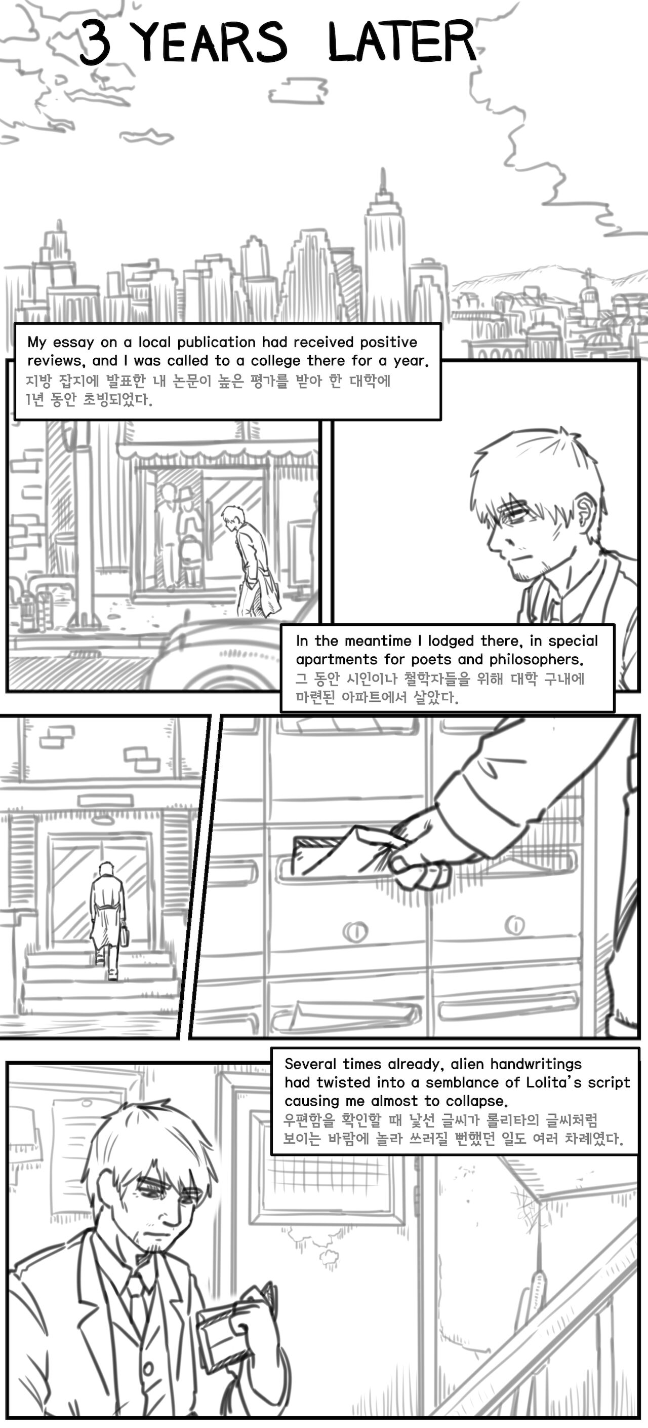 Lolita Comicalized #24 | 만화로 쉽게 읽는 롤리타 #24 page 3 full