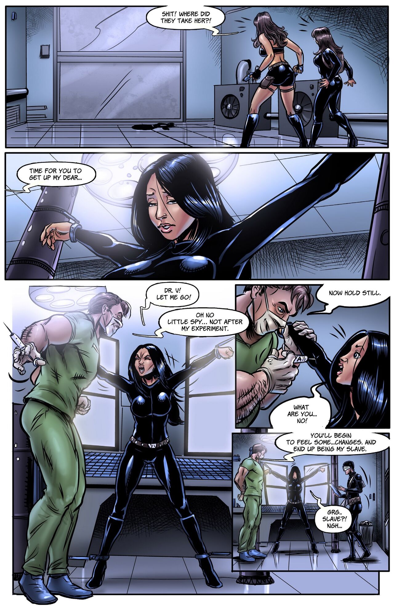 BotComics - Doctor vs Bimbos page 5 full