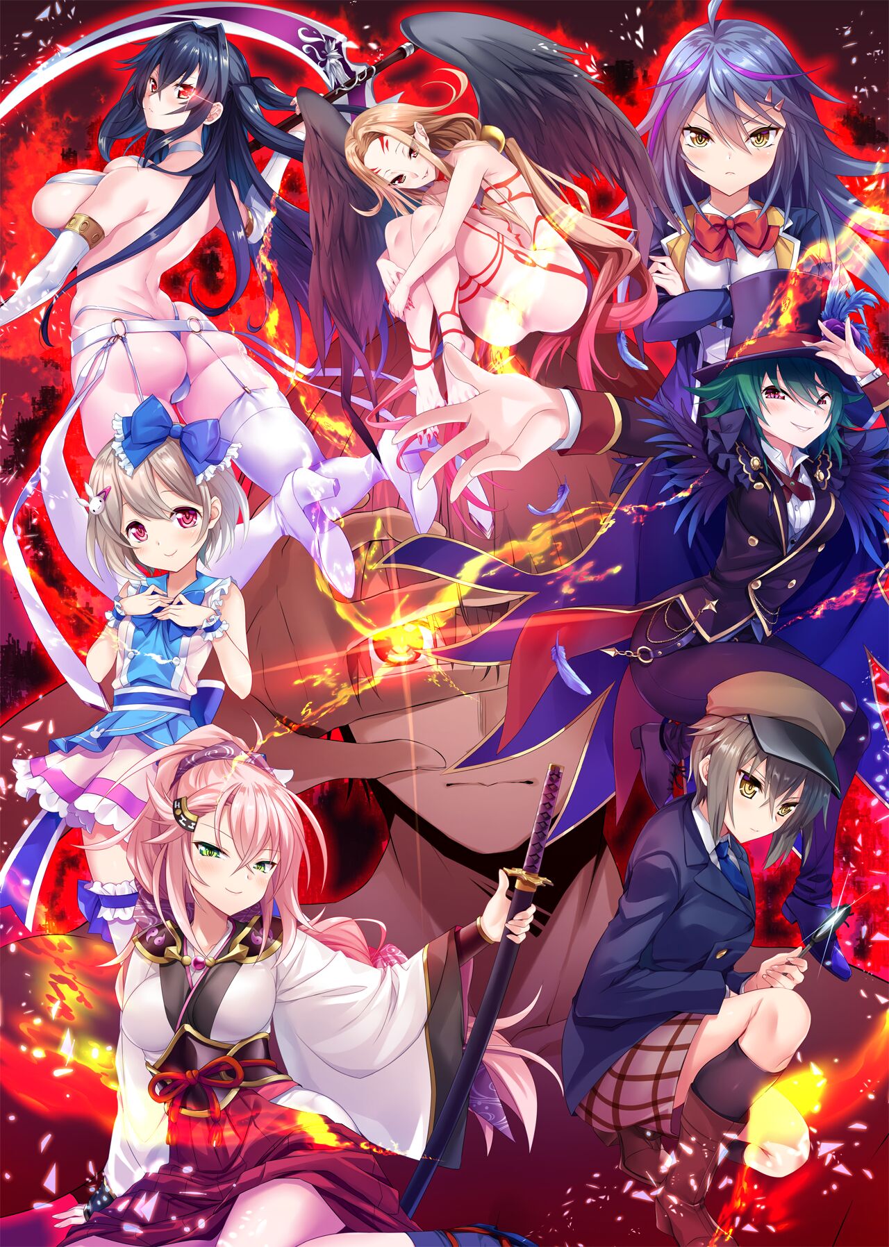 7th Divine ~Hakugin no Seijo to Shikkoku no Maou~ page 4 full