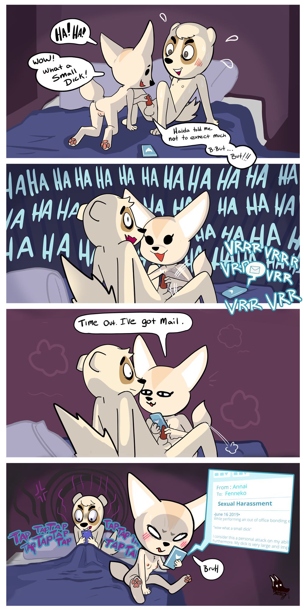 Aggretsuko - Anai and Resasuke page 7 full