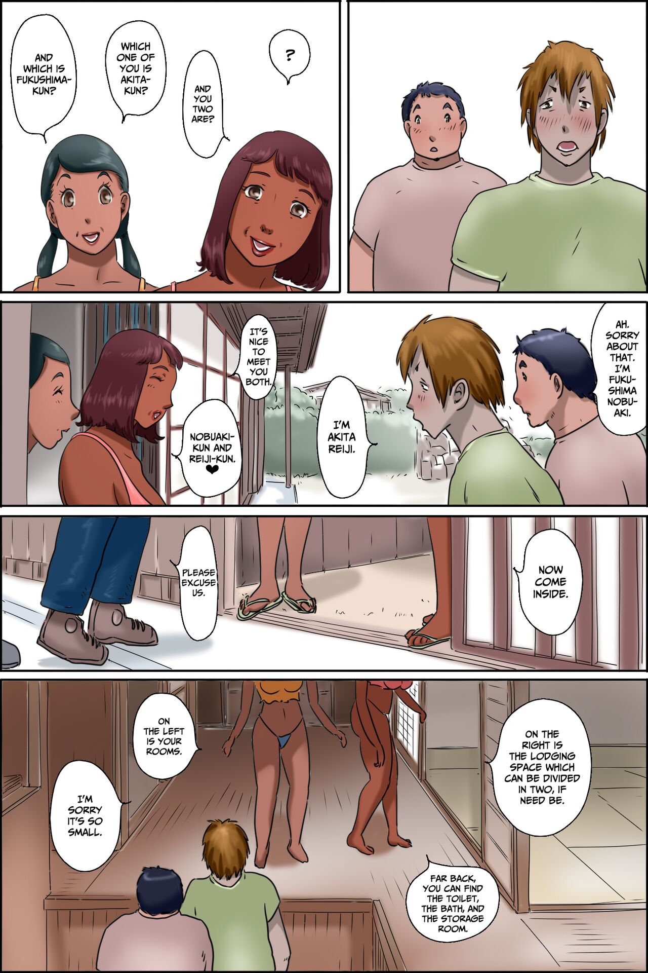 Sono Shima wa Makkuro ni Hiyake Shita Oba-san-tachi no Seisokuchi de Aru | That Island Is A Sex Haven For Darkly Tanned Old Ladies <Real paradise chapter> <Real Paradise Chapter> <Real Paradise Hen>  CulturedCo page 8 full