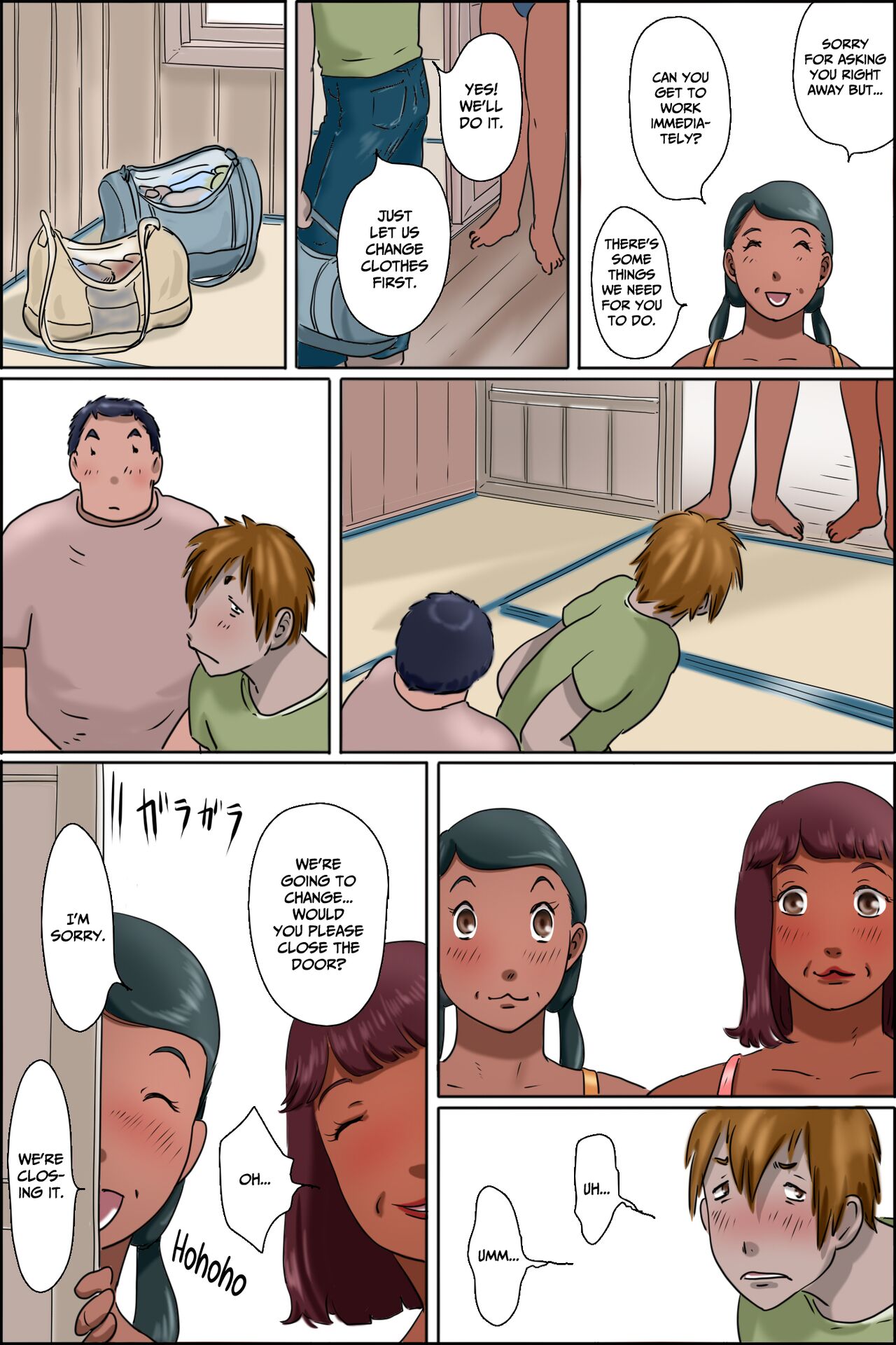 Sono Shima wa Makkuro ni Hiyake Shita Oba-san-tachi no Seisokuchi de Aru | That Island Is A Sex Haven For Darkly Tanned Old Ladies <Real paradise chapter> <Real Paradise Chapter> <Real Paradise Hen>  CulturedCo page 9 full
