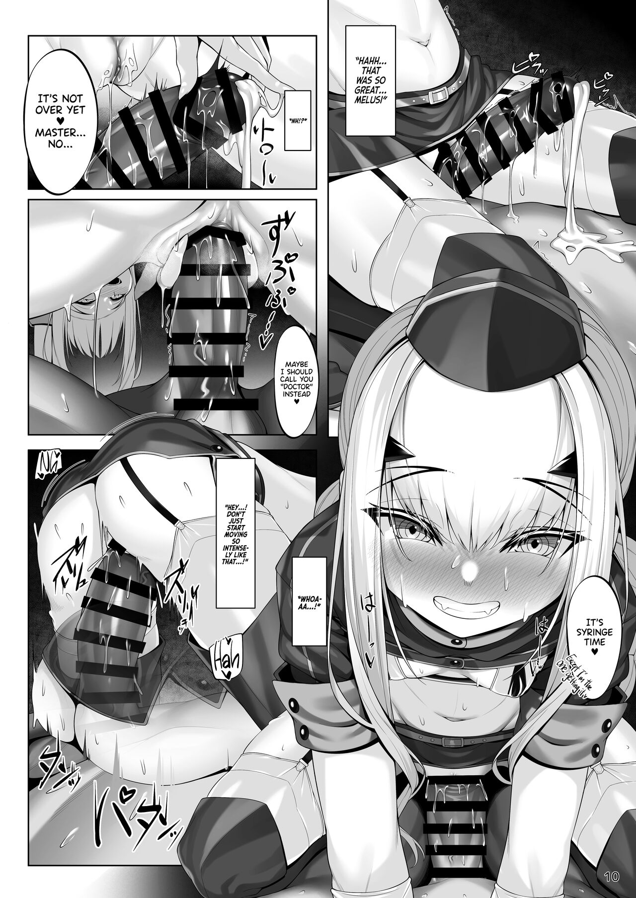 Having Various Types Of Sex With Melusine | Melusine to Iroiro Ecchi Hon page 9 full