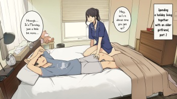 Fudan Onkou na Toshiue Kanojo ni Ichinichijuu Tatasare Semerare Tsuzukeru Hanashi cover