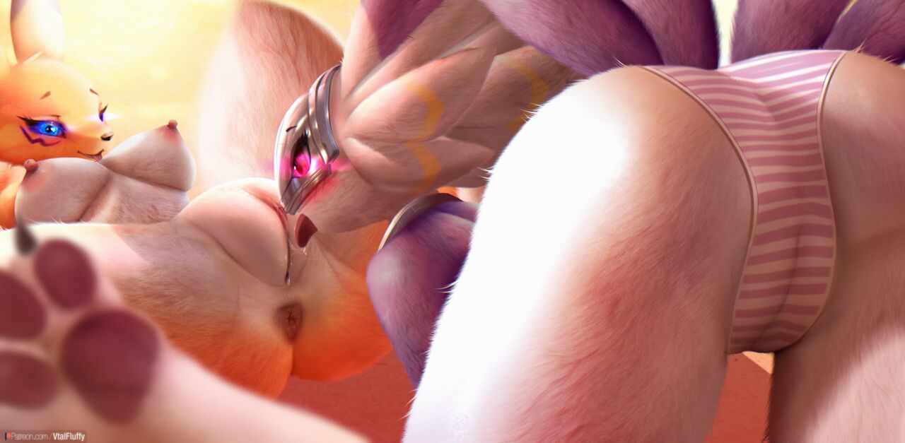 Renamon &amp; Lekismon Training page 6 full