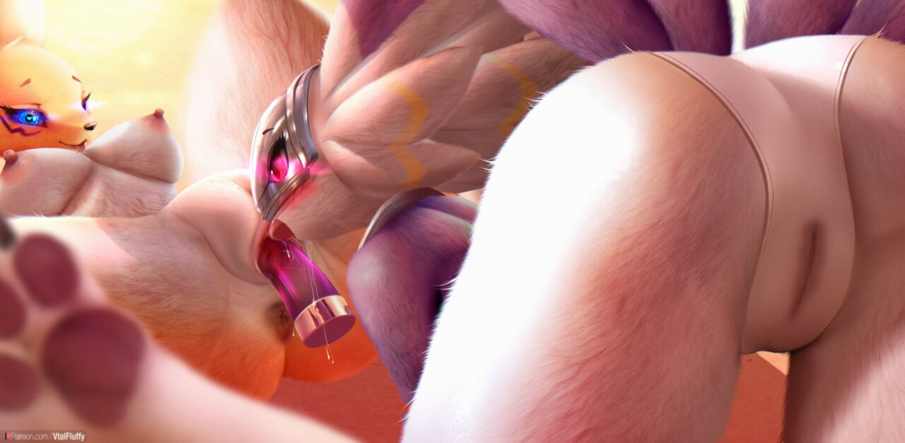 Renamon &amp; Lekismon Training page 9 full