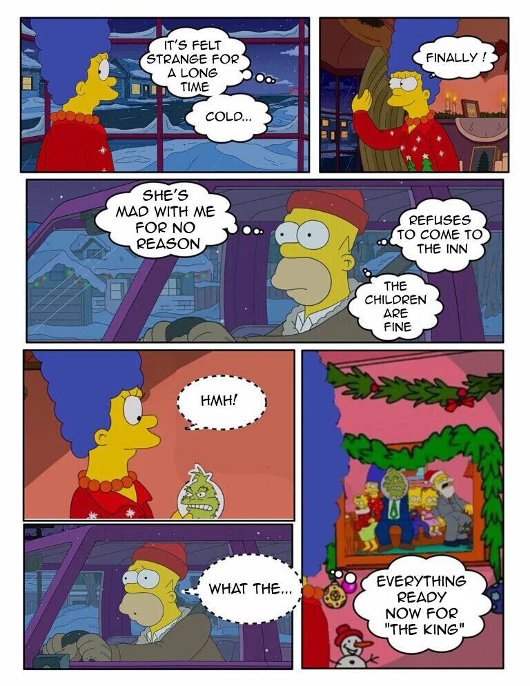 Sexy Christmas 1 Simpsons Comics  - 5.1 - english page 2 full