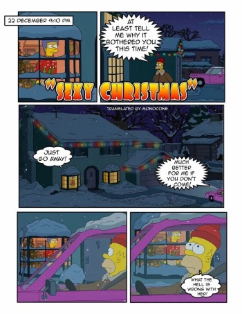 Sexy Christmas 1 Simpsons Comics  - 5.1 - english cover