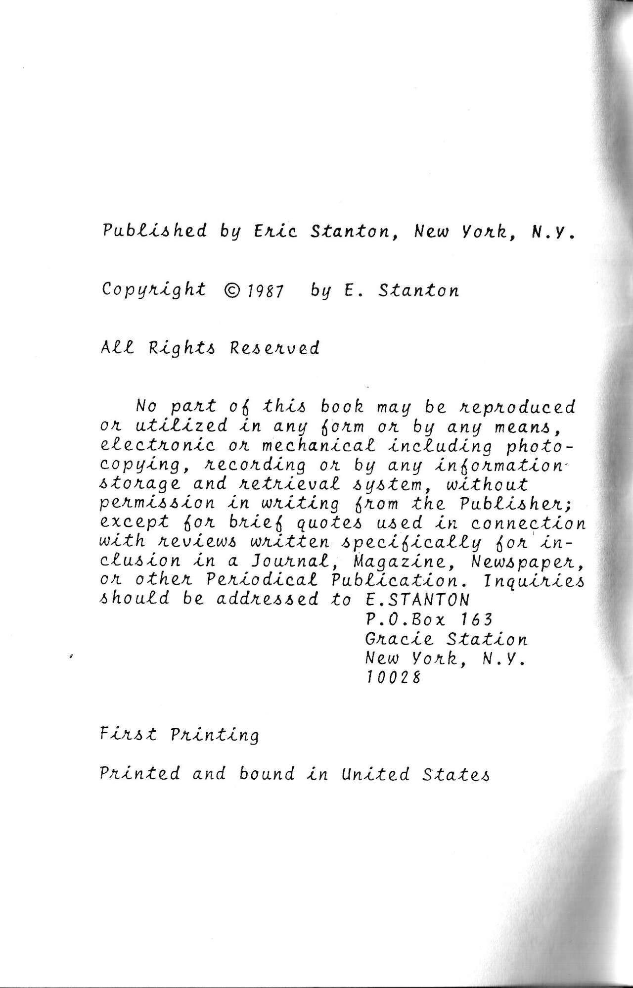 ERIC STANTON Family Affair 12: Family Business page 2 full
