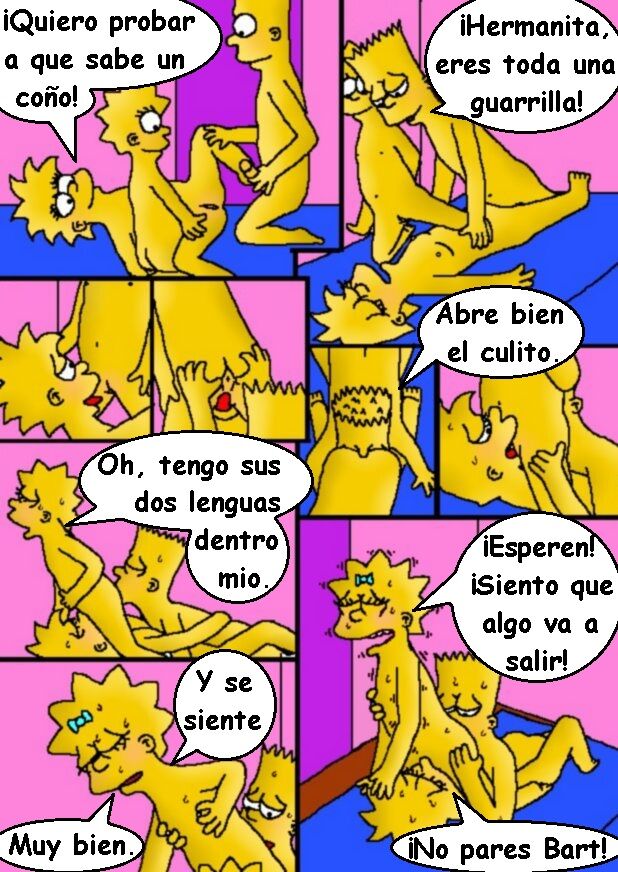 Simpsons xxx - Lección de hermanos page 10 full