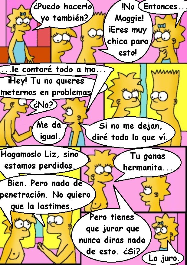 Simpsons xxx - Lección de hermanos page 3 full