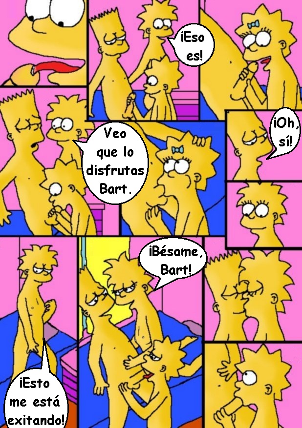 Simpsons xxx - Lección de hermanos page 5 full