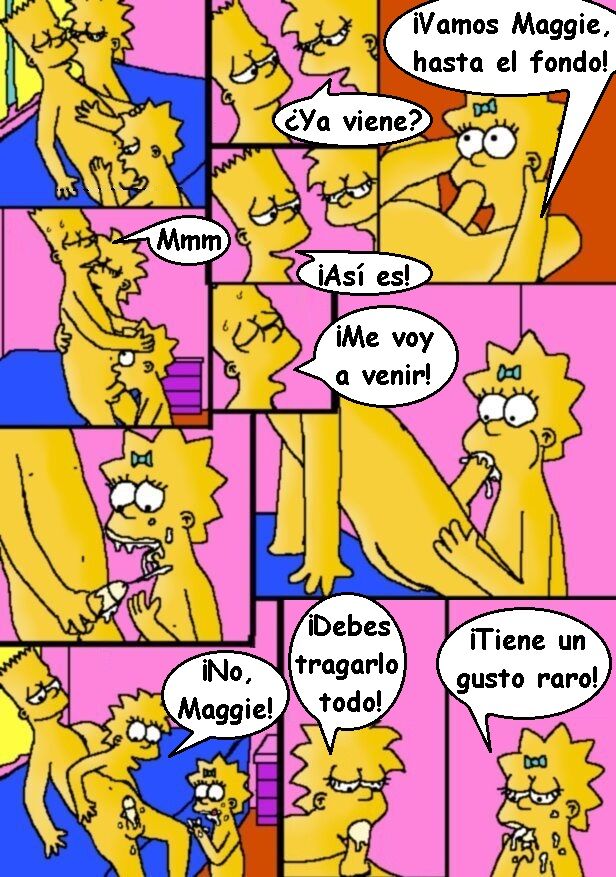 Simpsons xxx - Lección de hermanos page 6 full