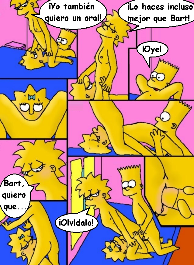 Simpsons xxx - Lección de hermanos page 8 full
